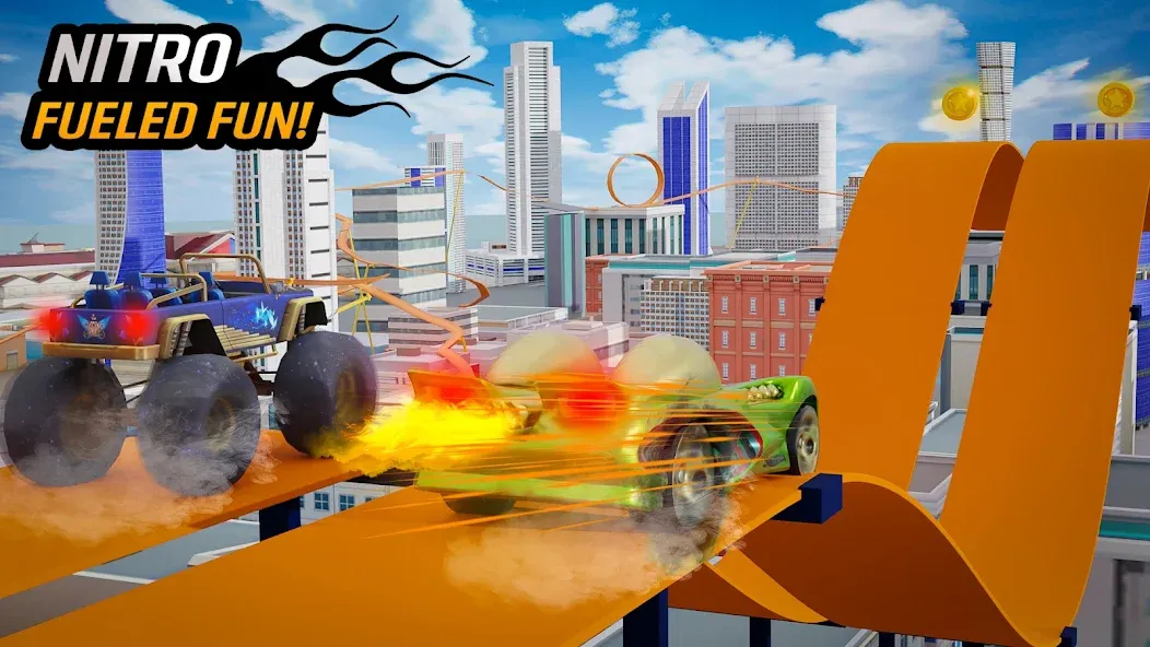 Nano Monster Truck Jam Game [МОД: Бесконечные деньги, Монеты и Мега MOD] Screenshot 4