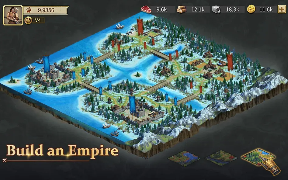 Game of Empires:Warring Realms (Уорринг Нейшенс) [МОД: Деньги, Монеты и Меню MOD] Screenshot 3