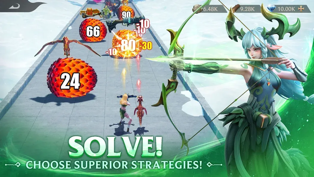 Puzzles & Chaos: Frozen Castle [МОД: Деньги, Монеты и Меню MOD] Screenshot 2