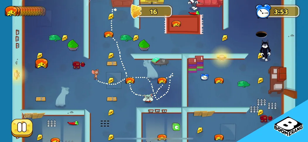 Tom & Jerry: Mouse Maze [МОД: Деньги, Монеты и Меню MOD] Screenshot 4