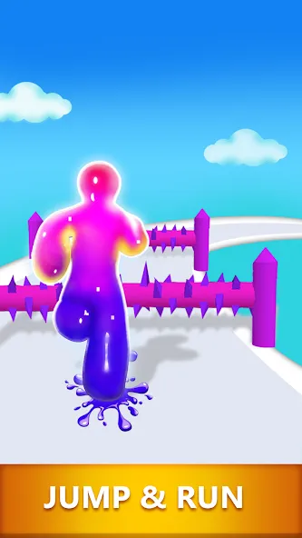 Blob Dash - Endless Runner (Блоб Дэш) [МОД: Много денег, Монет и Все открыто] Screenshot 2