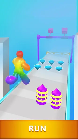 Blob Dash - Endless Runner (Блоб Дэш) [МОД: Много денег, Монет и Все открыто] Screenshot 3