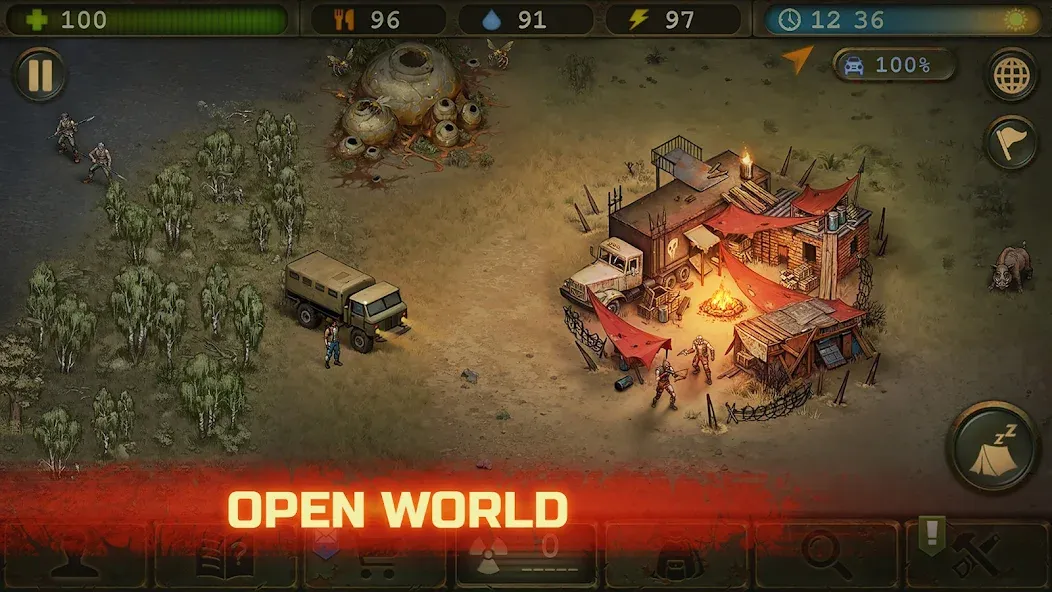 Day R Survival: Last Survivor (Дей Р Сурвайвал Гейм) [МОД: Меню, Бесконечные монеты и Открытые уровни] Screenshot 2