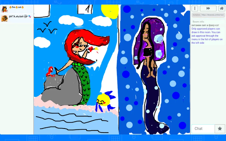 Drawaria.Online - Pictionary / [МОД: Много монет, Открытые уровни и Мега MOD] Screenshot 3