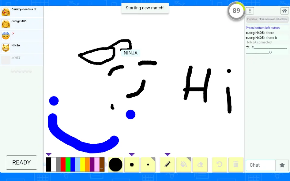 Drawaria.Online - Pictionary / [МОД: Много монет, Открытые уровни и Мега MOD] Screenshot 5