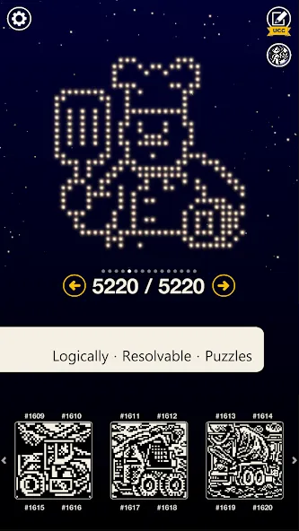 Nonogram galaxy [МОД: Деньги, Монеты и Меню MOD] Screenshot 2