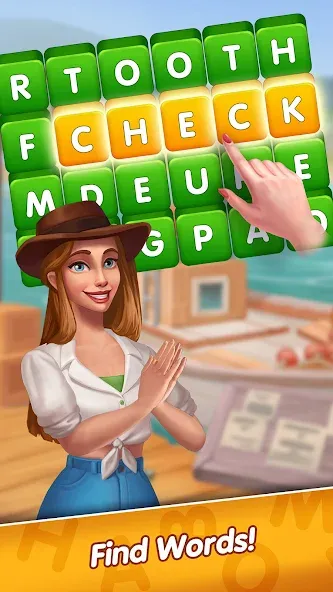 Travel Words: Fun word games (Травел Вордс) [МОД: Меню, Бесконечные монеты и Открытые уровни] Screenshot 5
