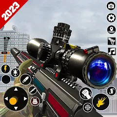Скачать Sniper Gun Shooting game (ИГИ Снайпер Оружие Стрелялки Игры) [МОД: Деньги, Монеты и Меню MOD] | Взлом Sniper Gun Shooting game на Андроид