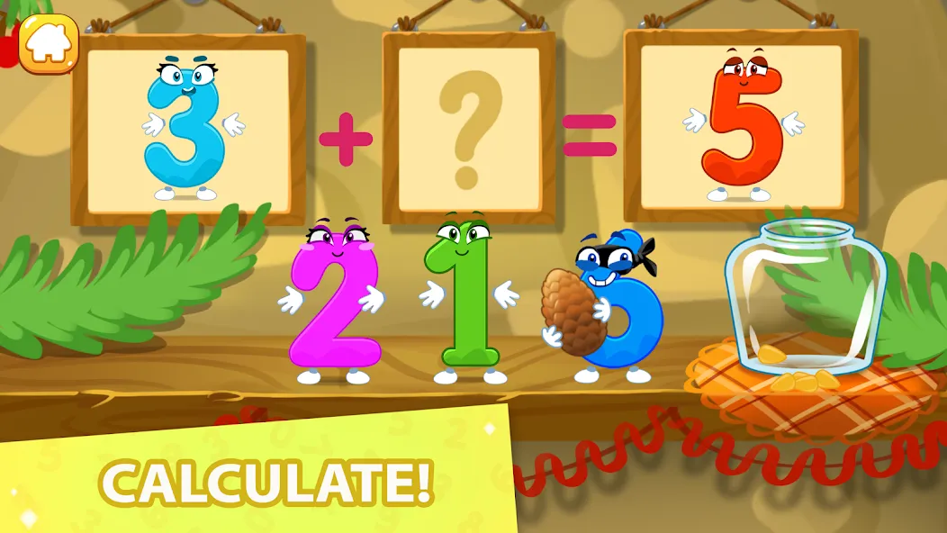 Numbers for kid Learn to count [МОД: Меню, Бесконечные монеты и Открытые уровни] Screenshot 5