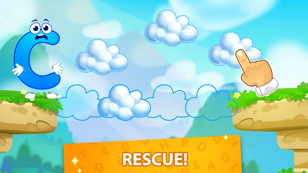 ABC kids! Alphabet, letters [МОД: Все открыто, Дополнительные деньги и Меню MOD] Screenshot 4
