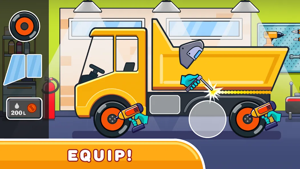 Car & Games for kids building [МОД: Бесконечные деньги, Монеты и Мега MOD] Screenshot 1