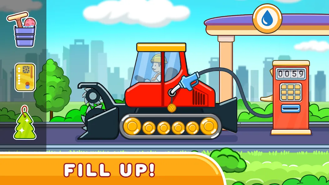 Car & Games for kids building [МОД: Бесконечные деньги, Монеты и Мега MOD] Screenshot 2
