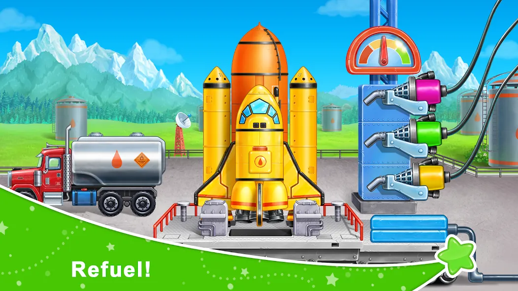 Rocket 4 space games Spaceship [МОД: Все открыто, Дополнительные деньги и Меню MOD] Screenshot 2