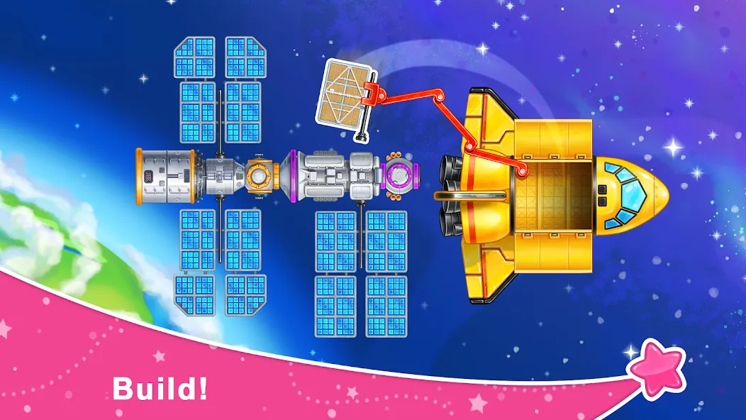 Rocket 4 space games Spaceship [МОД: Все открыто, Дополнительные деньги и Меню MOD] Screenshot 3