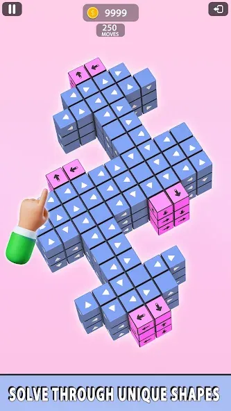 Tap Away: Puzzle Games (Тап Эвей 3Д) [МОД: Много монет, Открытые уровни и Мега MOD] Screenshot 4