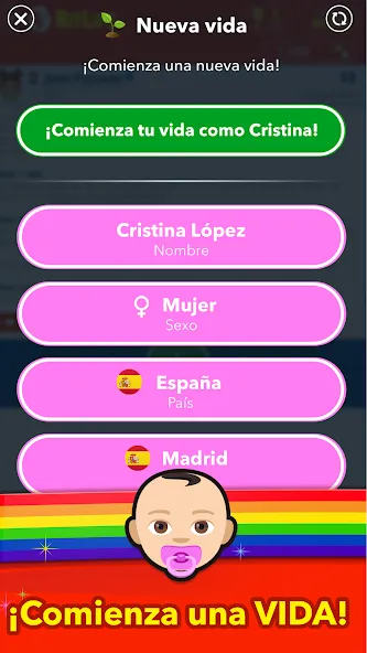BitLife Español [МОД: Много монет, Открытые уровни и Мега MOD] Screenshot 1