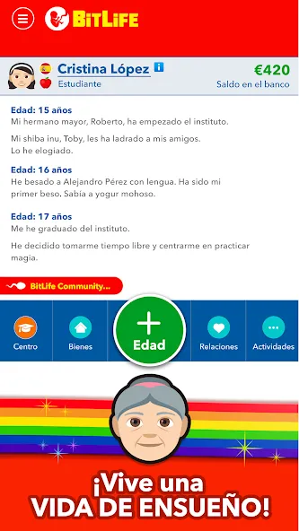 BitLife Español [МОД: Много монет, Открытые уровни и Мега MOD] Screenshot 4