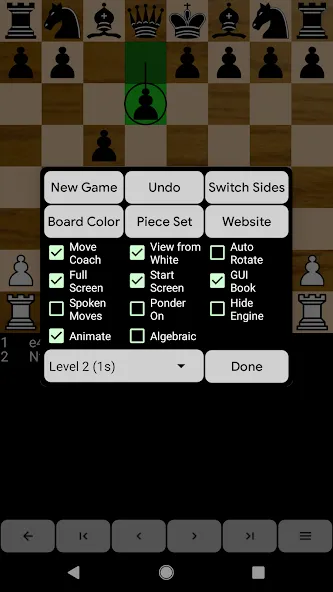 Chess for Android (Шахматы для ) [МОД: Все открыто, Дополнительные деньги и Меню MOD] Screenshot 3