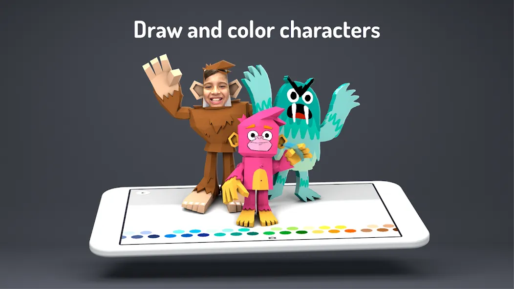Toontastic 3D (Тунтастик 3D) [МОД: Бесконечные деньги, Монеты и Мега MOD] Screenshot 4