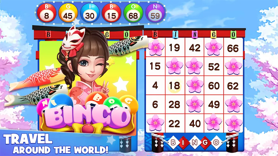 Bingo Lucky: Play Bingo Games (Бинго Лаки) [МОД: Все открыто, Дополнительные деньги и Меню MOD] Screenshot 4