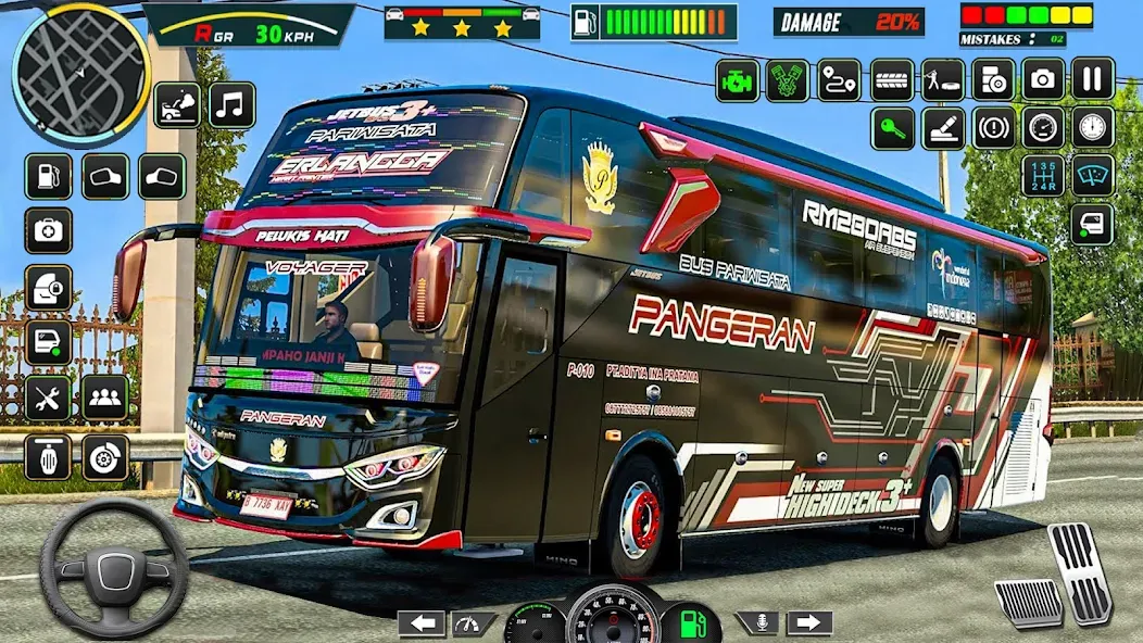 Public Coach Bus Driving Game (Паблик Коуч Бас Драйвинг Гейм) [МОД: Много денег, Монет и Все открыто] Screenshot 3