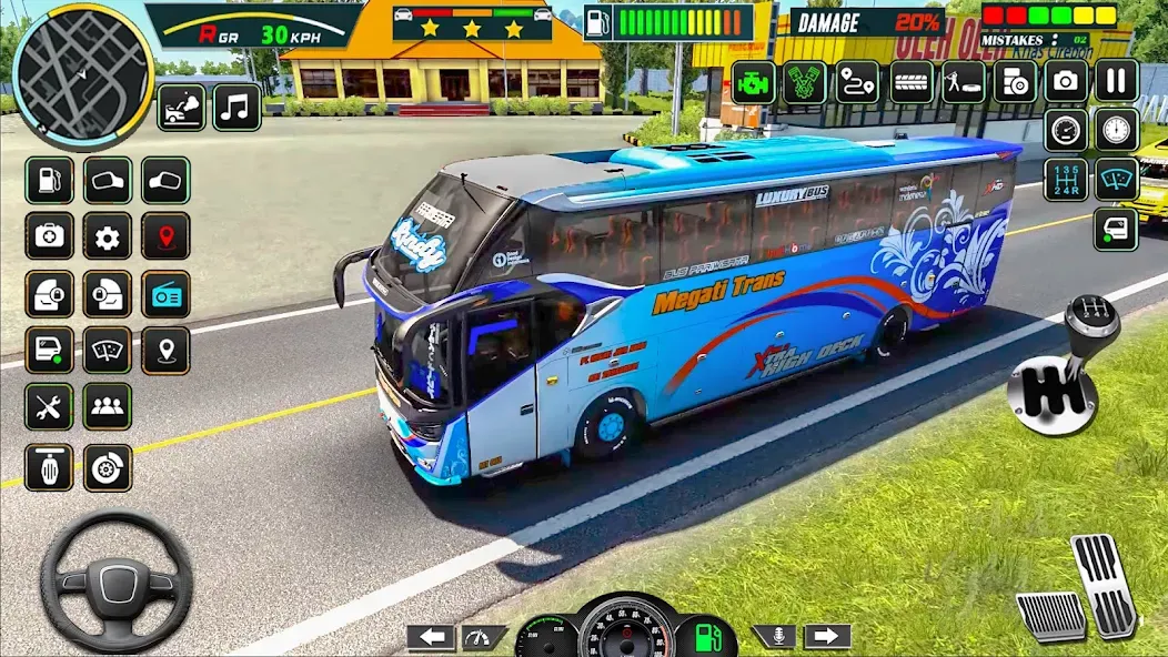 Public Coach Bus Driving Game (Паблик Коуч Бас Драйвинг Гейм) [МОД: Много денег, Монет и Все открыто] Screenshot 4