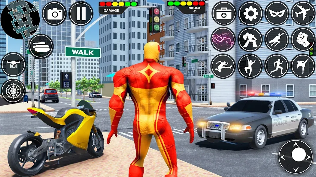Rope Hero: Speed Hero Games (Роуп Хиро) [МОД: Меню, Бесконечные монеты и Открытые уровни] Screenshot 3