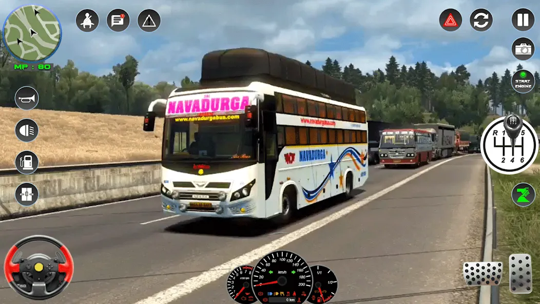 City Bus Driving: Bus Games 3D [МОД: Много монет, Открытые уровни и Мега MOD] Screenshot 3