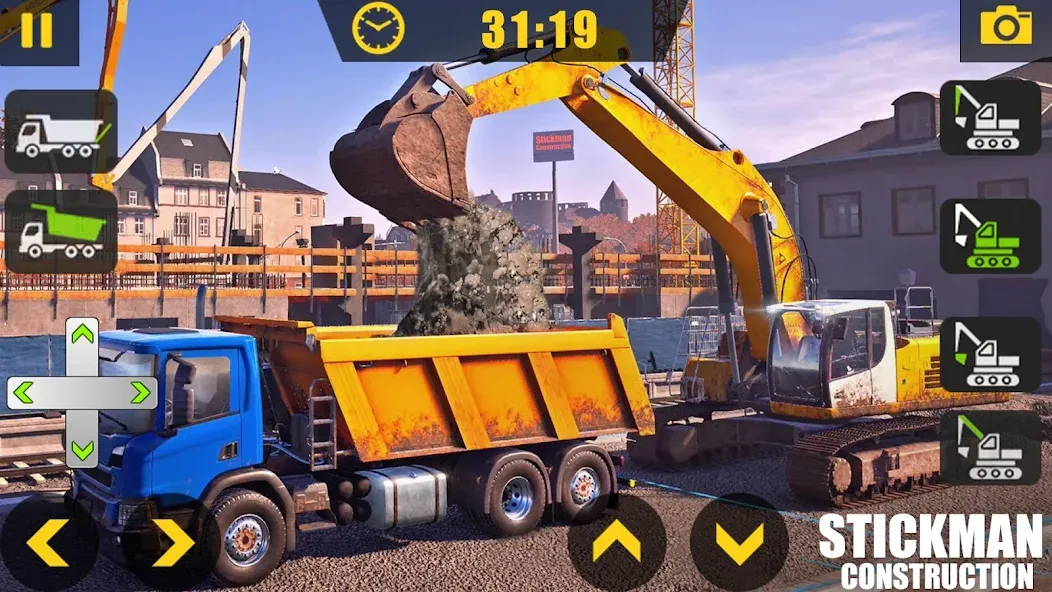 Builder City Construction Game (ткман Городское Строительство) [МОД: Много денег, Монет и Все открыто] Screenshot 5