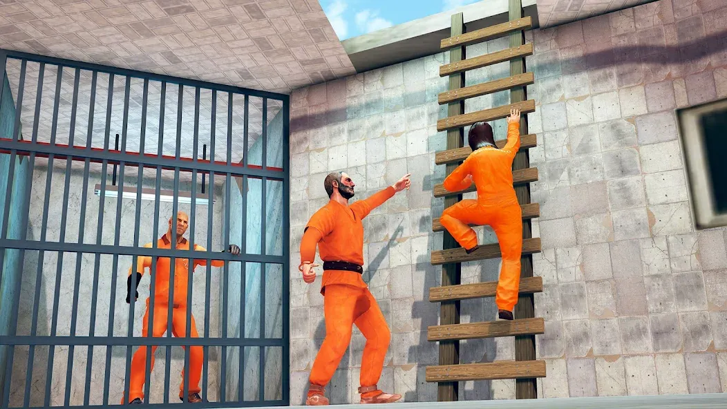 Prison Escape- Jail Break Game (Побег из тюрьмы 3D) [МОД: Бесконечные деньги, Монеты и Мега MOD] Screenshot 5