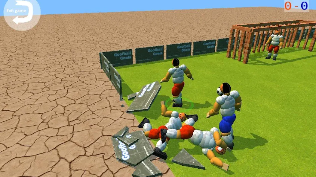 Goofball Goals Soccer Game 3D (Гуфбол Голз Соккер Гейм 3Д) [МОД: Бесконечные деньги, Монеты и Мега MOD] Screenshot 2