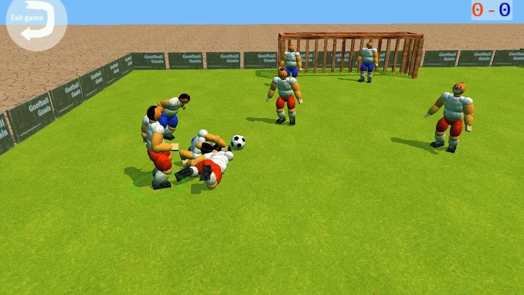 Goofball Goals Soccer Game 3D (Гуфбол Голз Соккер Гейм 3Д) [МОД: Бесконечные деньги, Монеты и Мега MOD] Screenshot 4