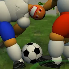 Скачать Goofball Goals Soccer Game 3D (Гуфбол Голз Соккер Гейм 3Д) [МОД: Бесконечные деньги, Монеты и Мега MOD] | Взлом Goofball Goals Soccer Game 3D на Андроид