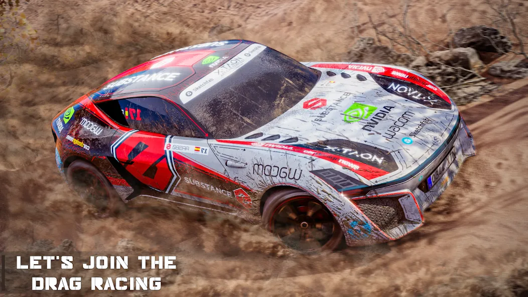 Real Rally Drift & Rally Race (Риал Ралли) [МОД: Меню, Бесконечные монеты и Открытые уровни] Screenshot 3