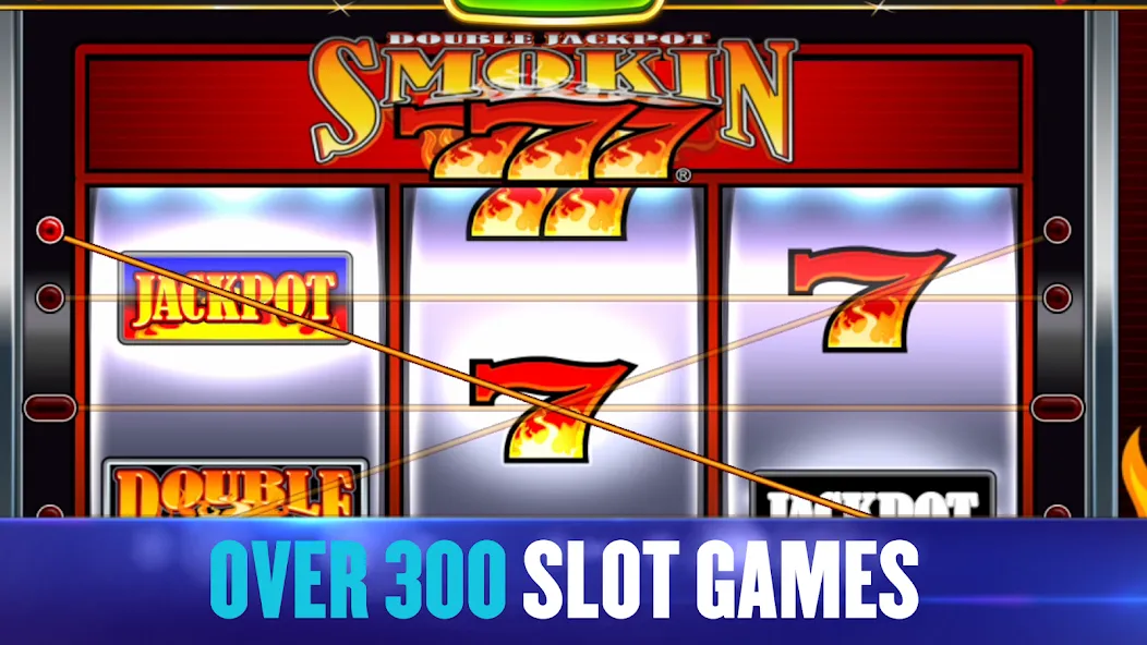 Hard Rock Jackpot Casino (Хард Рок Джекпот Казино) [МОД: Много монет, Открытые уровни и Мега MOD] Screenshot 1