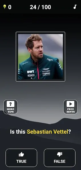 Formula 1:Guess F1 Driver Quiz [МОД: Все открыто, Дополнительные деньги и Меню MOD] Screenshot 3