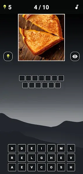 Guess the Food: Food Quiz [МОД: Меню, Бесконечные монеты и Открытые уровни] Screenshot 2