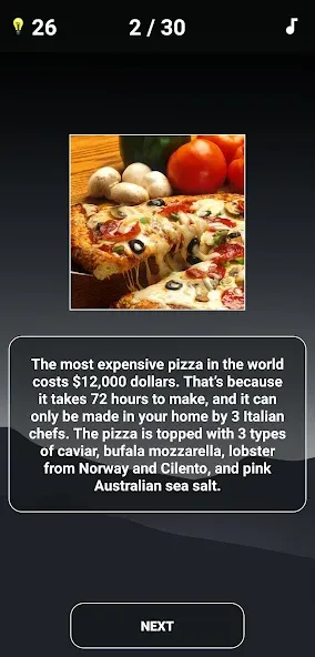 Guess the Food: Food Quiz [МОД: Меню, Бесконечные монеты и Открытые уровни] Screenshot 4