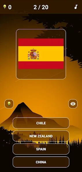Geography Quiz - World Flags 1 [МОД: Много денег, Монет и Все открыто] Screenshot 1