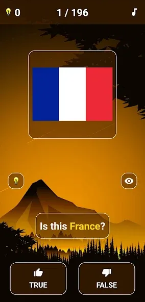 Geography Quiz - World Flags 1 [МОД: Много денег, Монет и Все открыто] Screenshot 3