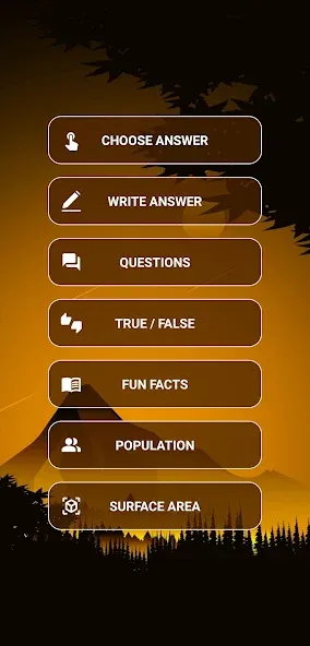 Geography Quiz - World Flags 1 [МОД: Много денег, Монет и Все открыто] Screenshot 5