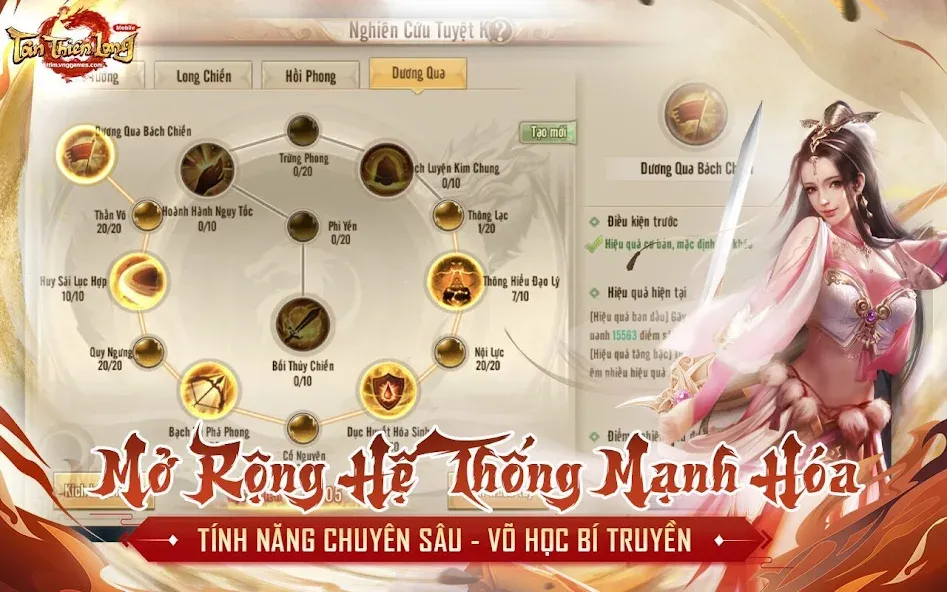 Tân Thiên Long Mobile [МОД: Много монет, Открытые уровни и Мега MOD] Screenshot 5