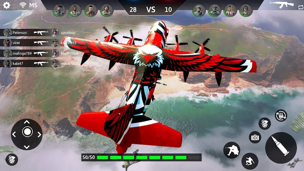WarStrike (УорСтрайк ФПС Оффлайн Ган Гейм) [МОД: Много денег, Монет и Все открыто] Screenshot 3