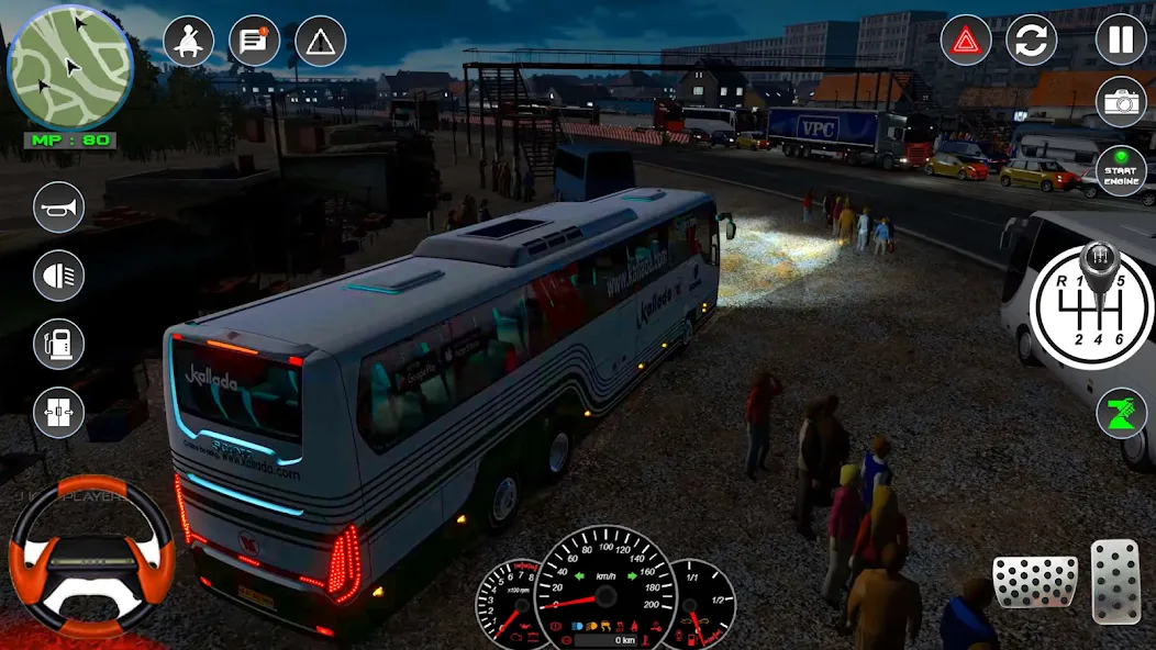 Bus Simulator 2023 - City Bus [МОД: Много монет, Открытые уровни и Мега MOD] Screenshot 1
