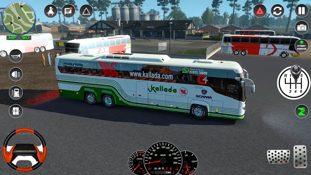 Bus Simulator 2023 - City Bus [МОД: Много монет, Открытые уровни и Мега MOD] Screenshot 5
