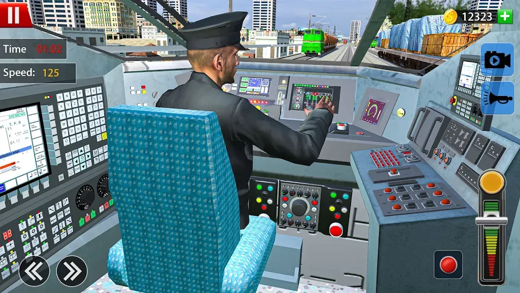 Train Driver Simulator Game [МОД: Меню, Бесконечные монеты и Открытые уровни] Screenshot 2