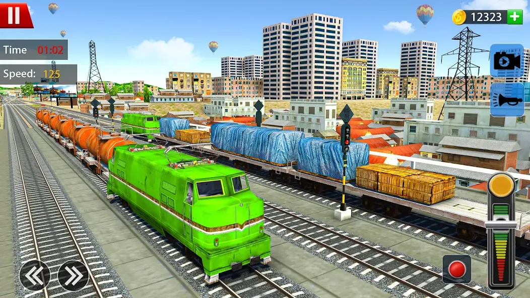 Train Driver Simulator Game [МОД: Меню, Бесконечные монеты и Открытые уровни] Screenshot 4
