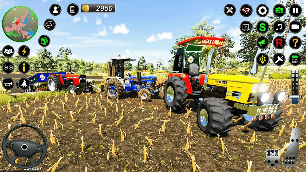 Real Farmer Tractor Drive Game (Фармер Трактор 3Д Фермерские Игры) [МОД: Все открыто, Дополнительные деньги и Меню MOD] Screenshot 4