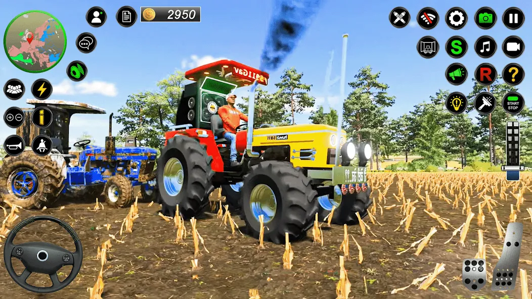 Real Farmer Tractor Drive Game (Фармер Трактор 3Д Фермерские Игры) [МОД: Все открыто, Дополнительные деньги и Меню MOD] Screenshot 5