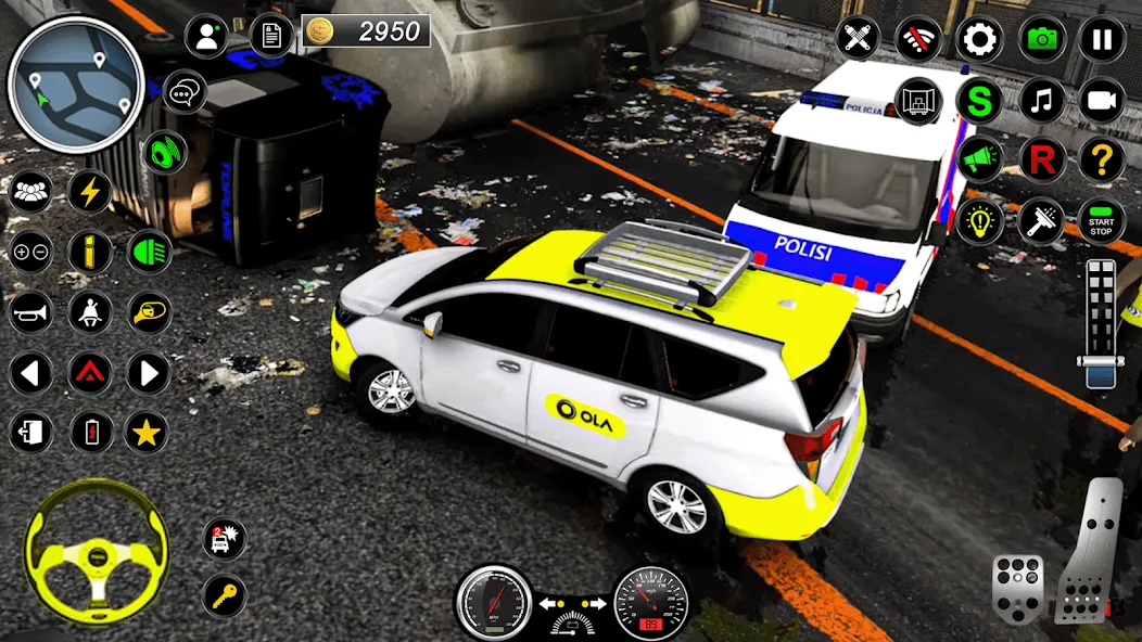 City Taxi Games Taxi Simulator (Русские такси игры на автомобилях) [МОД: Все открыто, Дополнительные деньги и Меню MOD] Screenshot 2